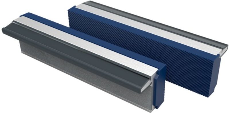 Ein Paar Ersatz-Polyurethanbacken mit Magnetstreifen, 150 mm - Bahco