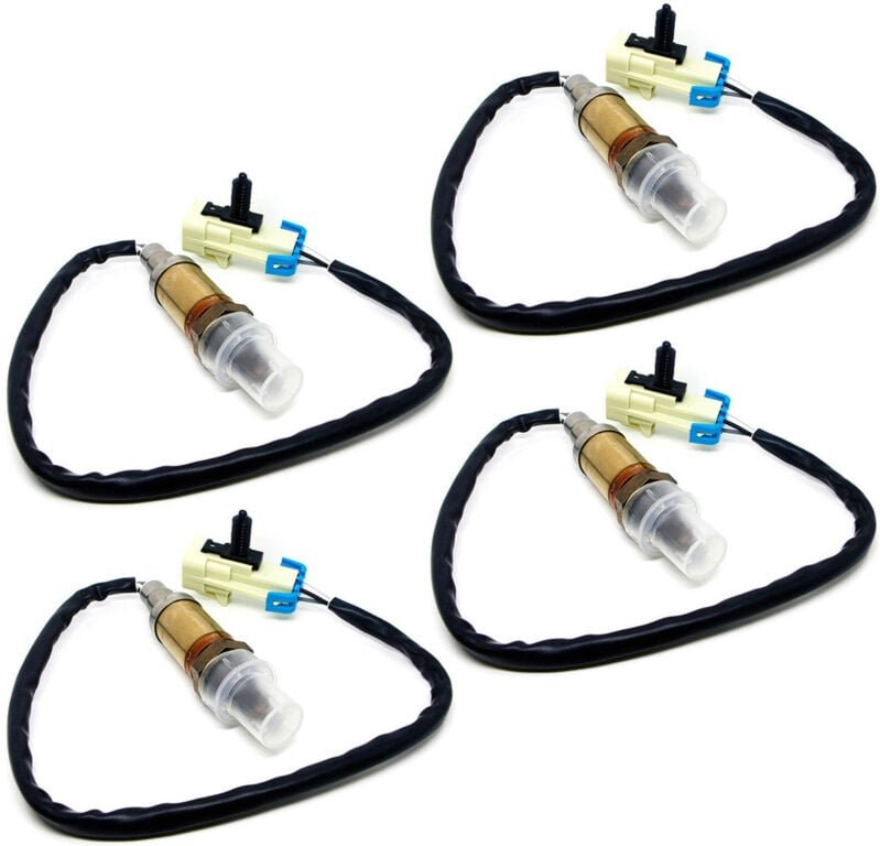 4 Stück Sauerstoffsensor Upstream Downstream O2 02 für 03-05 Chevrolet Silverado 1500