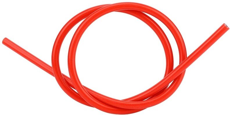 Eosnow 8mm Silikon Funken Zündkabel Draht Auto Auto Zubehör Ersatzteile Teil (Rot)