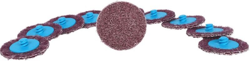 Ks Tools Ersatz-Schleifpads, Ø50mm, Körnung 150, 10er Pack - 515.5084