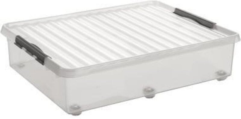 Aufbewahrungsbox Q-line H6163102 60l Rollen tr - Sunware