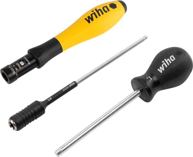 Wiha einstellbarer Drehmoment-Schraubendreher TorqueVario®-S ESD 0,04-0,46 Nm, hörbares Klicksignal beim erreichen des D...