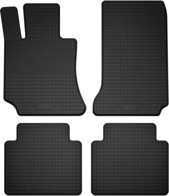 Gummi-Automatten 4er-Set Universalmodell: Mercedes E W212 Limousine, Kombi, Coupé (2009-2016)