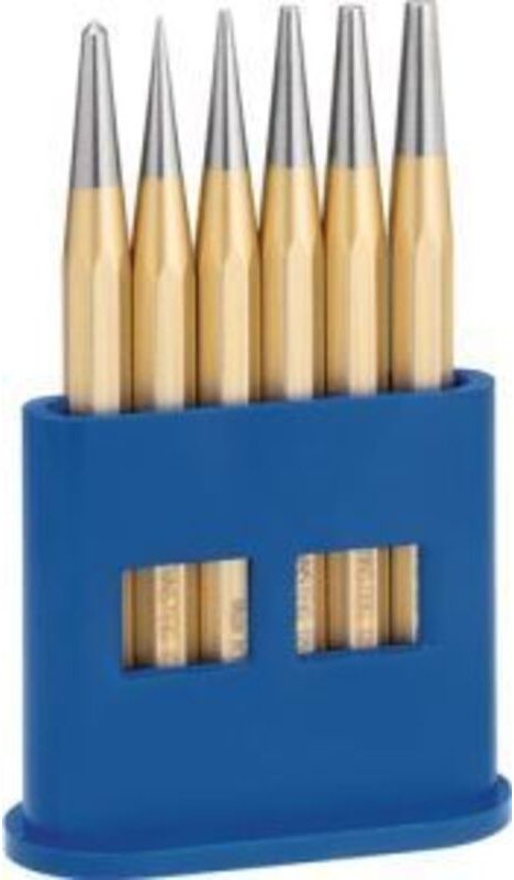 Rennsteig - Durchschläger-Satz achtkant din 6458 6-teilig in Box