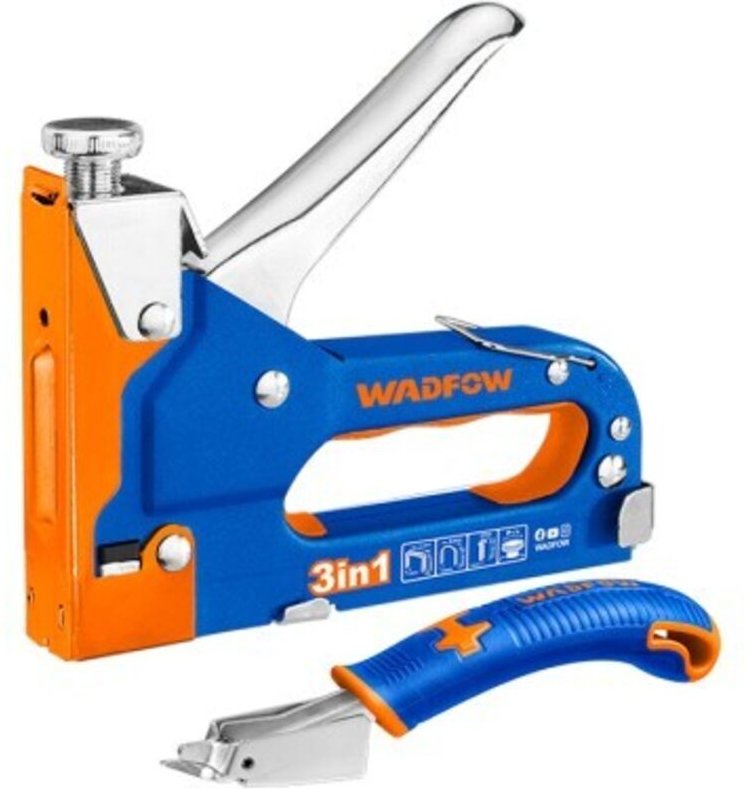 3-in-1-Handheftgerät 4–14 mm + WADFOW-Heftklammern (1,2-mm-Heftklammern), WADFOW.