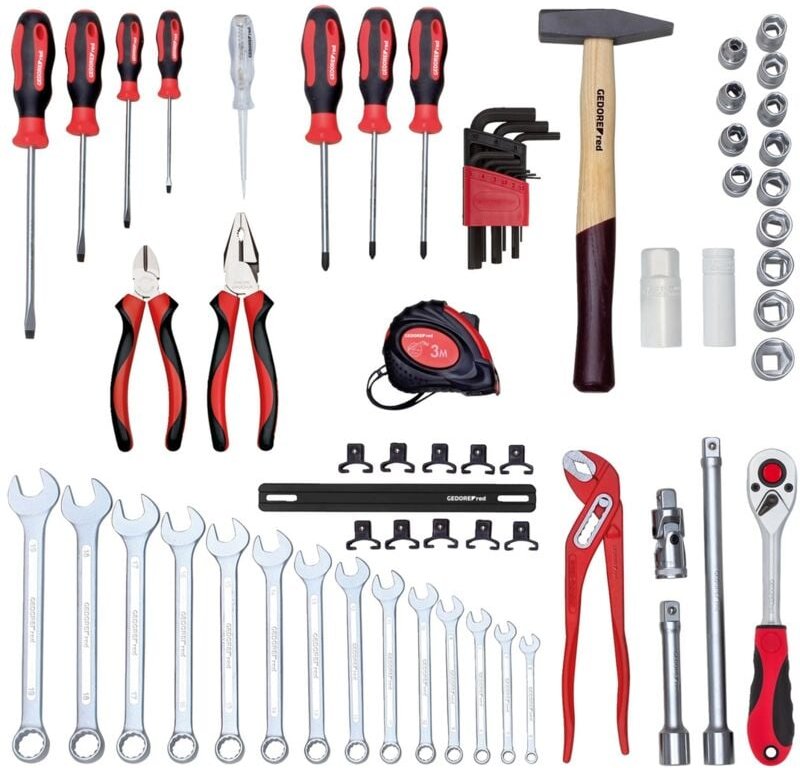 R21000057 Werkzeugsatz schrauber lose 57-teilig