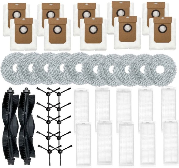 Für KaringBee S7 OMNI Wichtigsten Siude Pinsel Hepa-Filter Mopp Tuch Staub Tasche