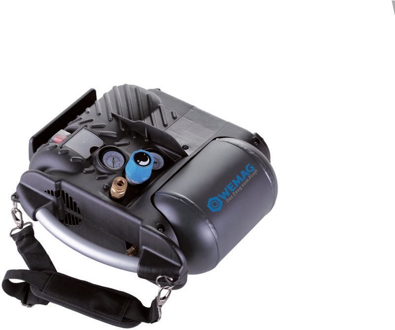 Wemag - tragbarer Kolben-Kompressor Airliner 5 go -230 v ölfrei