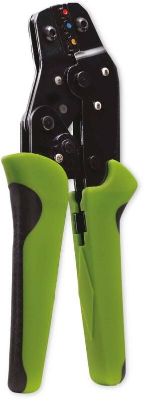 Quadrios - 22T013 22T013 Crimpzange Isolierte Kabelschuhe, Stoßverbinder 0.25 bis 2.5 mm²