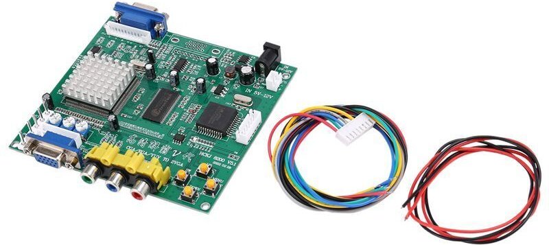 GBS8200 CGA//YUV/RGB zu VGA Ausgang Jamma Game HD Video Converter Board Monitor LCD GBS-8200