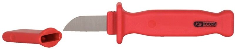 KS Tools Kabelmesser mit Schutzisolierung, 210 mm