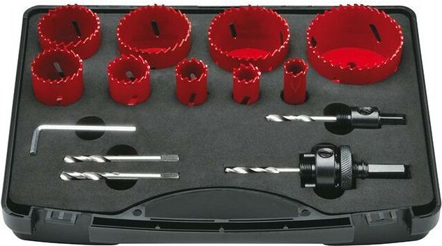 Lochsägen-Satz HSSBi M42 mit Zubehör 16-67mm Format