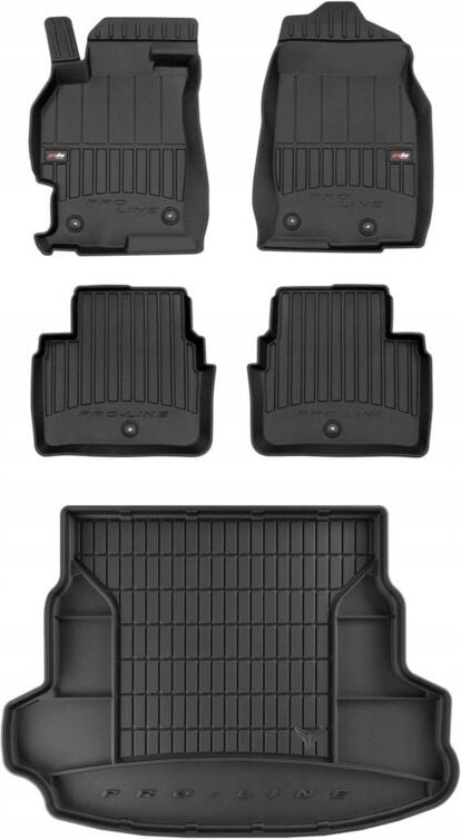 SET 3D Gummimatten Mazda 6 2 GH HB 2007-2012