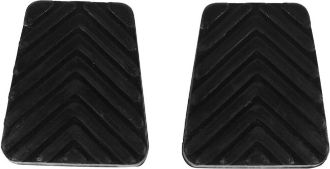 2 StüCk Schwarze Gummi Bremse Kupplung Pedal Kissen für 32825-36000