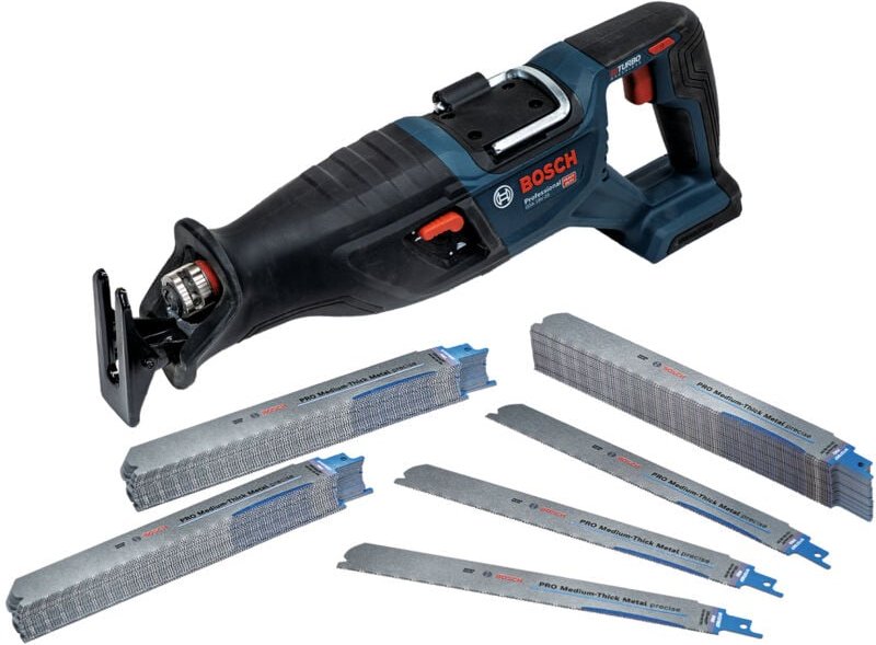 Bosch Akku-Säbelsäge GSA 18V-28 + 75 PRO S1137BEF Säbelsägeblatt