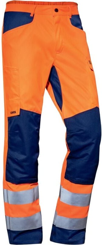 Uvex Suxxeed Construction - Orange Herren-Arbeitshose - Warnschutz: 102