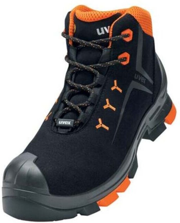 Uvex Sicherheitsstiefel S3 SRC uvex 2 aus Mikrovelours, uvex xenova Kunststoffkappe, Weite 10, Größe 48