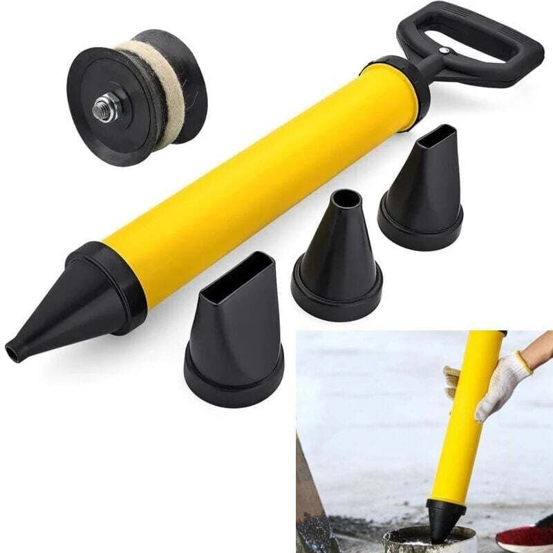 Zementmörtelpistole, Mörtelpistole – Manuelle Mörtelpumpe mit 4 Düsen – Sonstiges Mauerwerkszubehör – Mörtelpistole mit ...