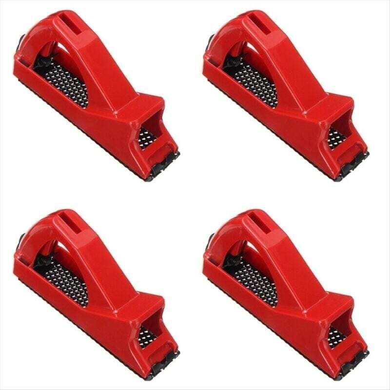 Set mit 4 Raspeln und Feilen für Gipskartonplatten, 145 mm, für Holz, MDF, Fiberglas, Heimwerkerbedarf, Metall, Trockenb...