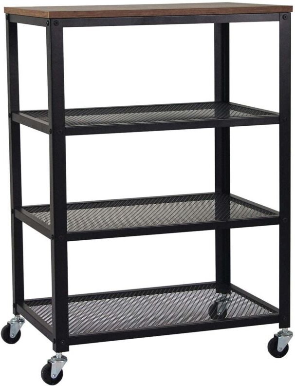 Industrieller 4-stöckiger Wagen mit Rollen