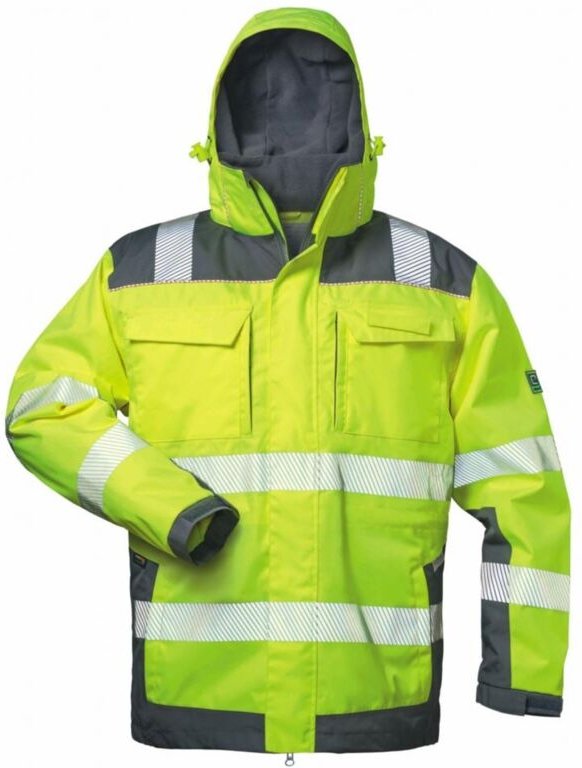 Gr .M (50/52) RUFUS 2IN1 WARNSCHUTZJACKE GELB/GRAU gelb RUFUS 2IN1 HIGH VISI