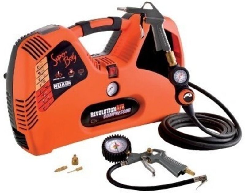 Mecafer Revolutionär – Luftkompressor 1,5 PS 2 Liter – Super Boxy