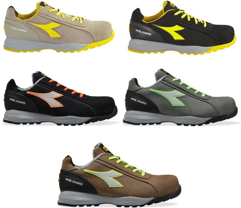 Scarpe antinfortunistiche Diadora Glove MDS-Nero-46 - Schwarze - 46