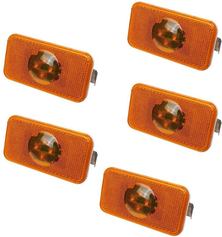 5 StüCk 24V Auto LED Seitenmarkierungsleuchte Anzeigelampe 4 für Trucks FM/