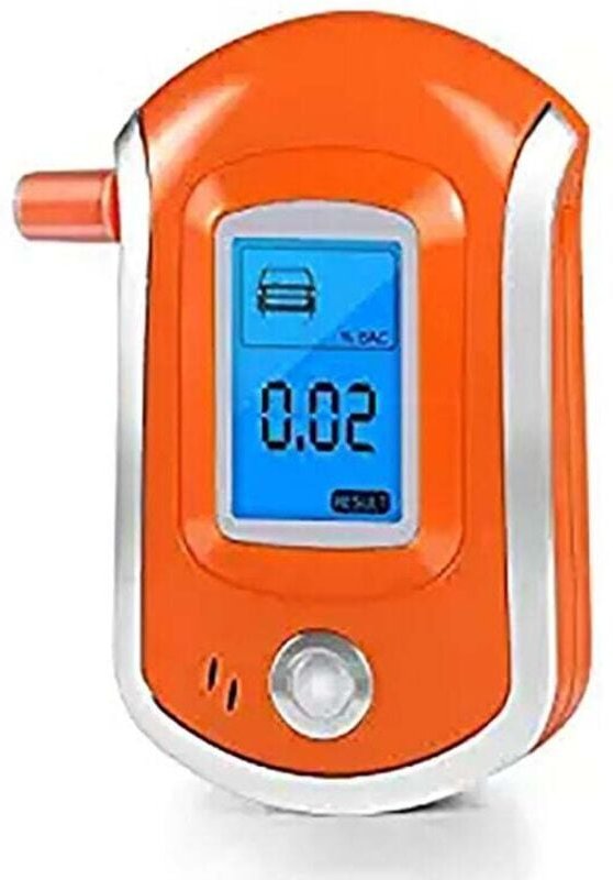 Elektronischer Alkoholtester, professioneller tragbarer Alkoholtester mit LED-Anzeige für den persönlichen und professio...