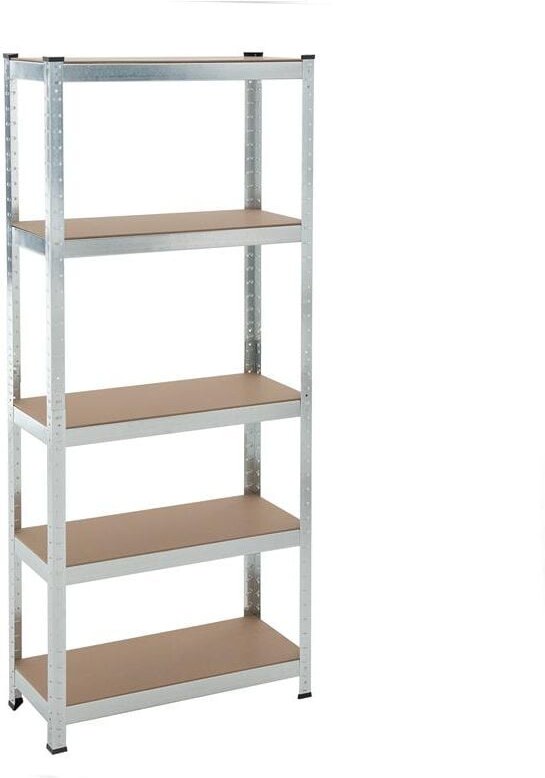 Steckregal Werkstattregal Kellerregal Schwerlastregal Metallregal Lagerregal Verzinkt / 180x60x30cm 500kg