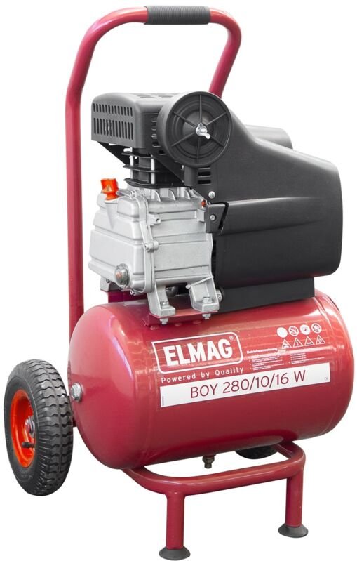 ELMAG Kompressor BOY 280/10/50 W - SET-AKTION inkl. STARTER-SET 6-tlg.