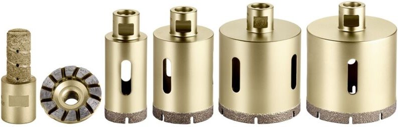 Metabo - Fliesen-Diamantbohrkronen-Set Dry, 6-tlg., m 14