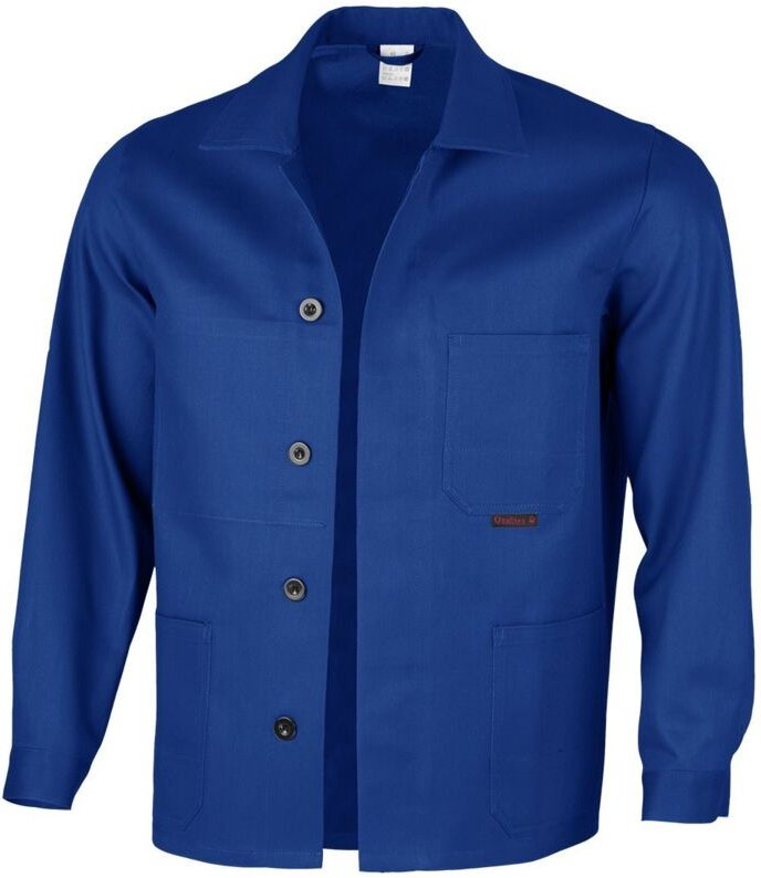 Qualitex Arbeitsjacke "classic", Größe: 52, Farbe: kornblau