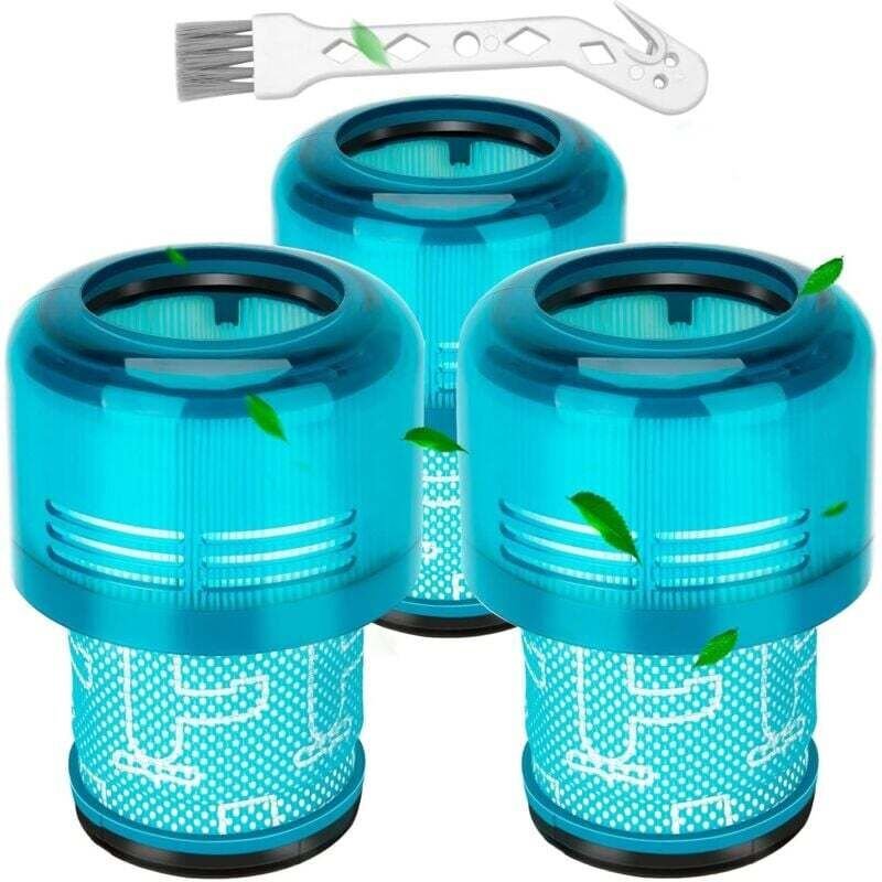 Filtres für Dyson V11, Filter für Dyson V15, 3 Packs Filtres von Remplacement für Dyson V11 V15 Sv14 Sv17 Sv22 Detect Ti...