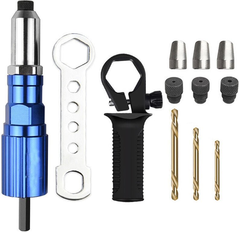 Elektrische Nietpistole, Umrüstkopf für Blindnietpistole (Pistolenkopf aus Aluminiumlegierung)