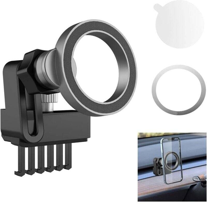 Magnetische Lüftungshalterung, MagSafe-Ring, Zubehör für Tesla Model Y/3