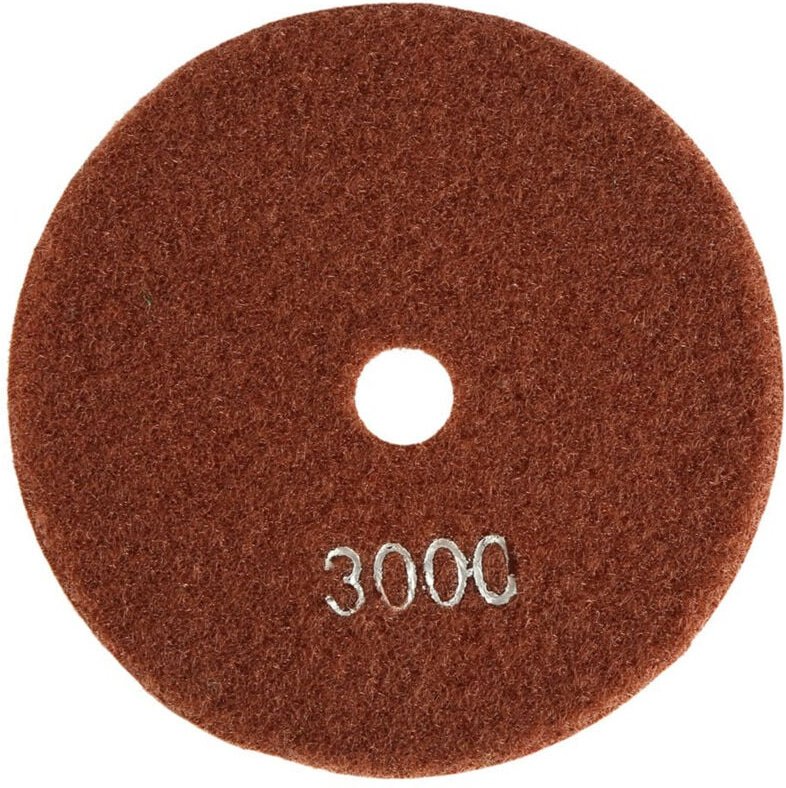 5 Zoll 125 mm Nass-Diamant-Polierpads Schleifscheiben für Granit, Beton, Marmor (3000) - Eosnow