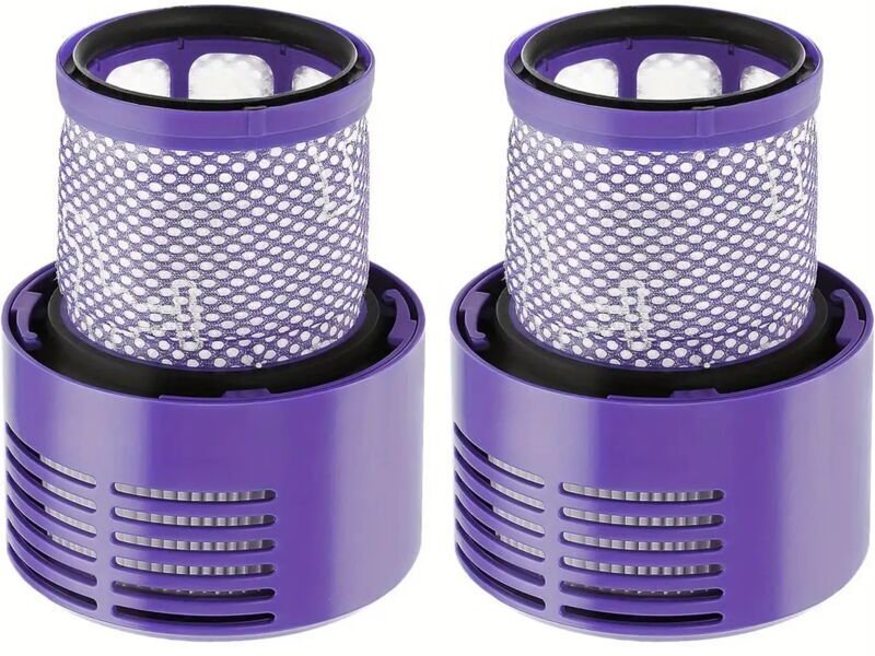 Packung mit 2 Ersatzfiltern V10 für die Dyson Cyclone Serie. Referenz: 969082 01.