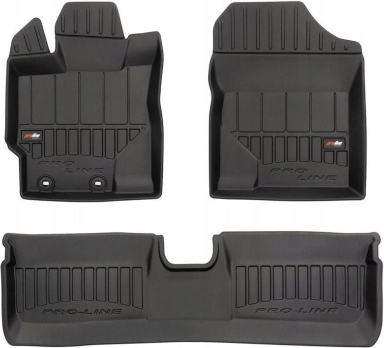 GUMMIMATTEN UND FUSSMATTEN TOYOTA Yaris 3 2011-2020 3D MULDE