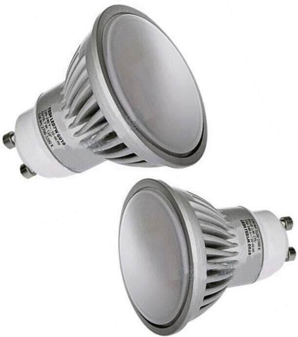 Vtizikl Faretto Spot Lampada YMYNY Led Smd 7w Gu10 Luce Fredda Calda 610 Lmn - -Bianco Caldo -