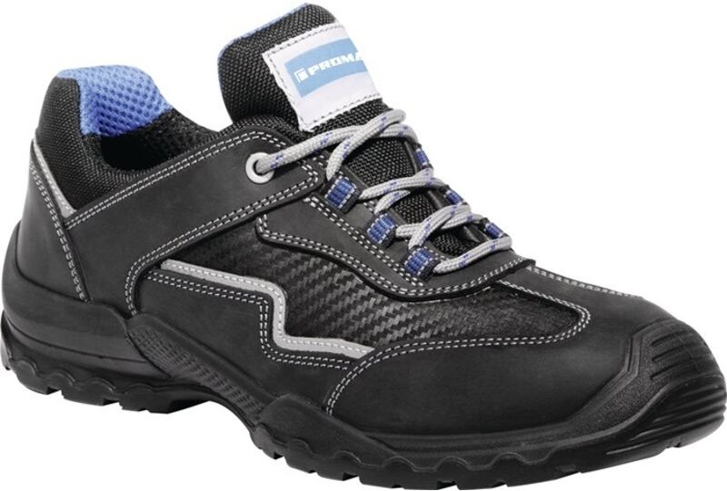 Sicherheitsschuh Rügen Größe 48 W. 11 schwarz S3S FO SR Pull-Up Leder