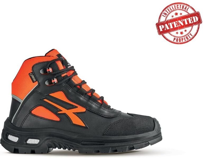 Hochsichere Sicherheitsschuhe SPIRIT S3 CI WR SRC - Schwarz/Orange 48