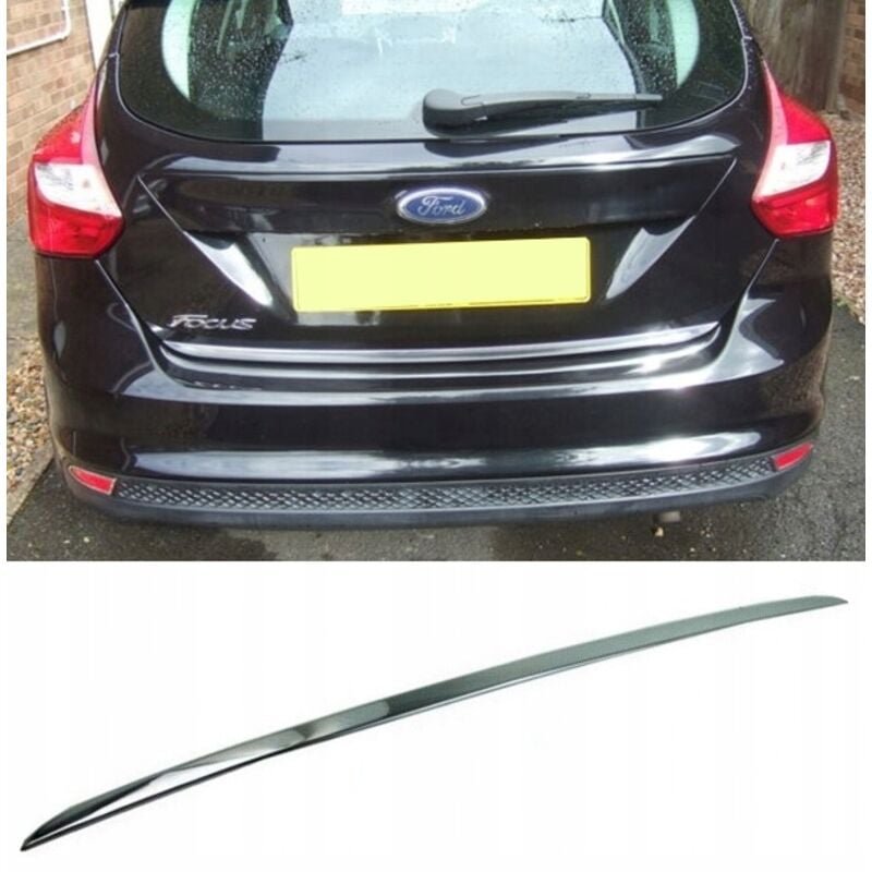 FORD FOCUS MK III CHROME Zierleiste Chrom Heckklappe 4