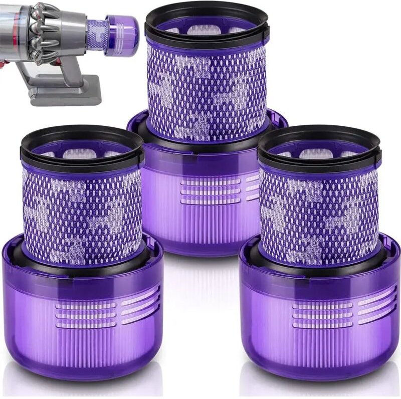 3x HEPA-Filter waschbar für Dyson V11 Absolute/Pro/Extra/+/Pro, SV14 Ersatzteil Staubsaugerfilter