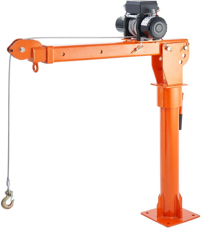 Mophorn - Elektrischer Pickup-Truck-Kran, 2200 lbs Kapazität, 360° schwenkbar, 6000 lbs Winde, faltbar für das Heben auf...