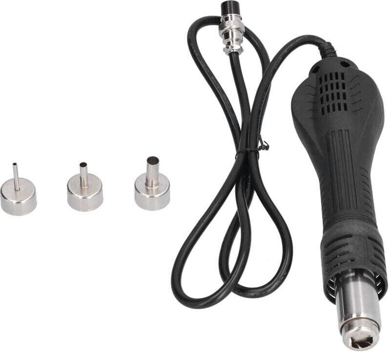 Thumbnail - Poignée De Remplacement Pour Pistolet À Air Chaud Antistatique 8 Trous 4 Noyaux Résistante À L'Usure Refroidissement Int...