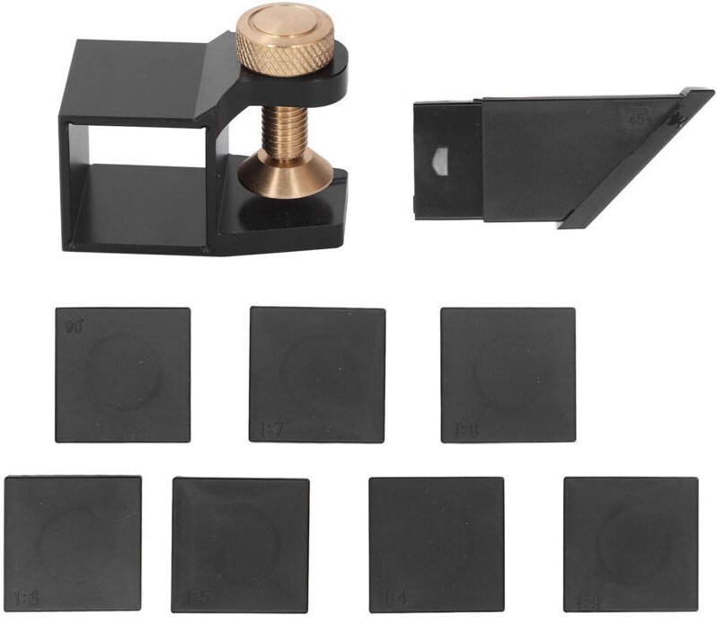 Universelle Dübelspitzen-Schablonenmarkierung, einfach zu bedienende rechtwinklige Flaggenspitzenlehre 1:4 1:5:6:7:8:9 4...