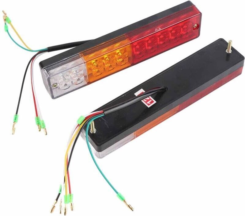 Stück LED-Rückleuchten für LKW, Anhänger, Wohnwagen, 12V-Blinker,