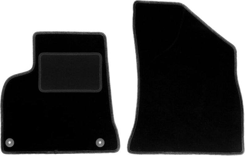 Vordere Matten schwarz für: Peugeot 5008 I 7-Sitzer (2009-2017)