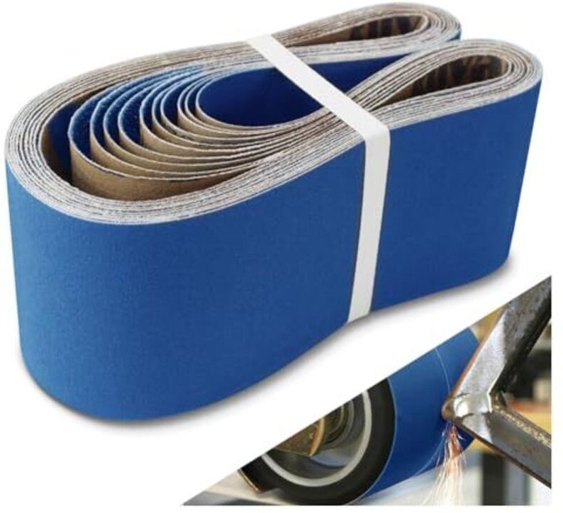 100 x 915 mm Schleifbänder, 10 Stück, verschiedene Körnungen (40/60/80/120/240), Zirkonoxid-Schleifbänder zum Polieren v...